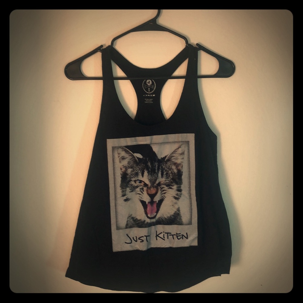 Just Kitten Tank Top